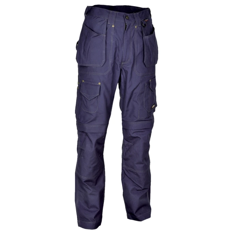 Pantalones de trabajo Cofra Multibolsillos Rotterdam 100% Algodón Canvas V051-0-00