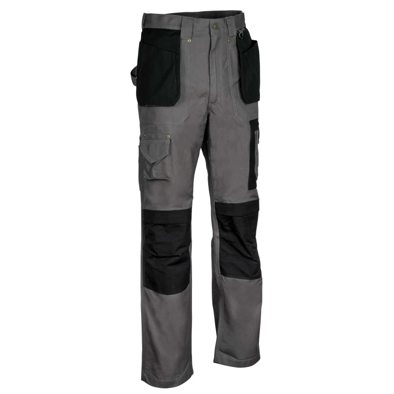 Pantalones de trabajo Cofra Multibolsillos Rotterdam 100% Algodón Canvas V051-0-00
