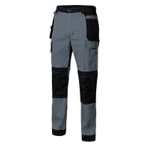 Pantalón bicolor de trabajo Elástico Multibolsillos Velilla 103019S