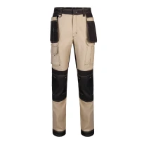 Pantalón bicolor de trabajo Elástico Multibolsillos Velilla 103019S