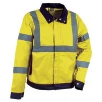 Chaqueta de trabajo Alta Visibilidad Multibolsillos Cofra Dazzle V330-0-02