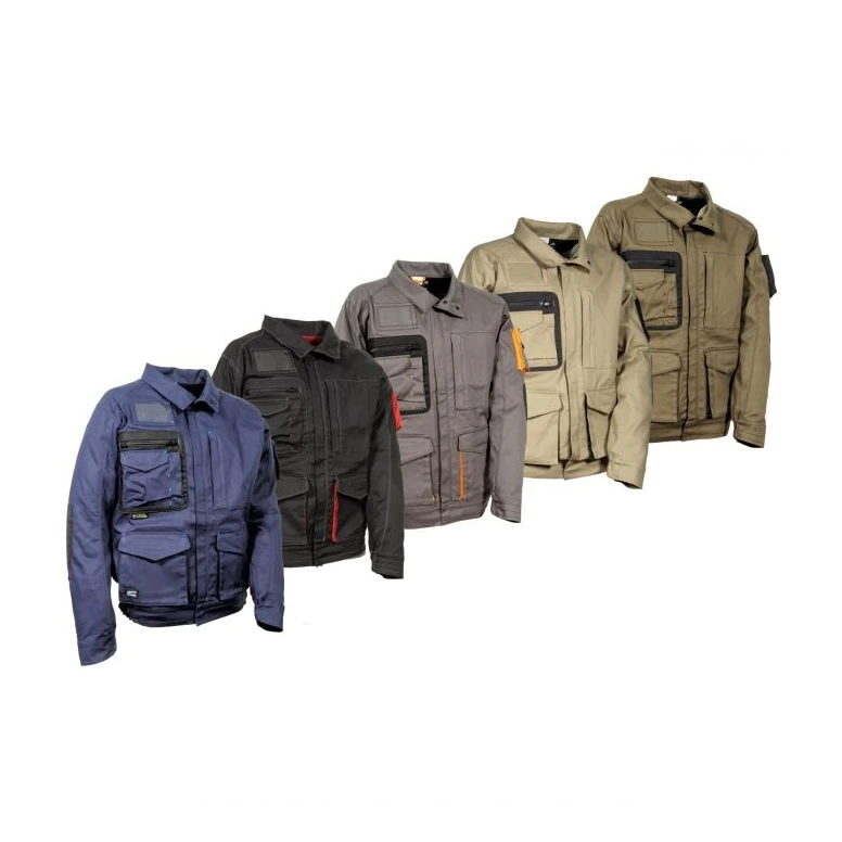 Chaqueta de trabajo elástica stretch Multibolsillos Cofra Dippach V564-0-00