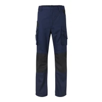 Pantalón bicolor de trabajo Multibolsillos Velilla 103011B