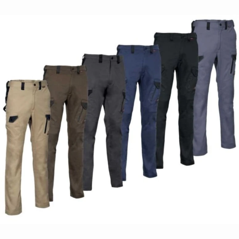 Pantalones de trabajo Multibolsillos Stretch Cofra Jember V567-0-00