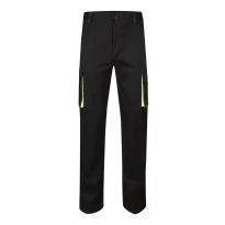 Pantalón bicolor de trabajo Elástico Multibolsillos Velilla 103008S