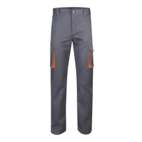 Pantalón bicolor de trabajo Elástico Multibolsillos Velilla 103008S