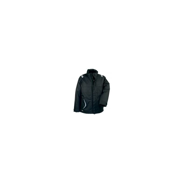 Liquidación total - Chaquetón Acolchado de trabajo Multibolsillos Cofra Cyclone V022-0-00 color negro negro número 48