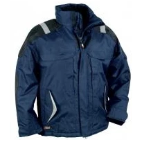 Liquidación total - Chaquetón Acolchado de trabajo Multibolsillos Cofra Cyclone V022-0-00 color negro negro número 48