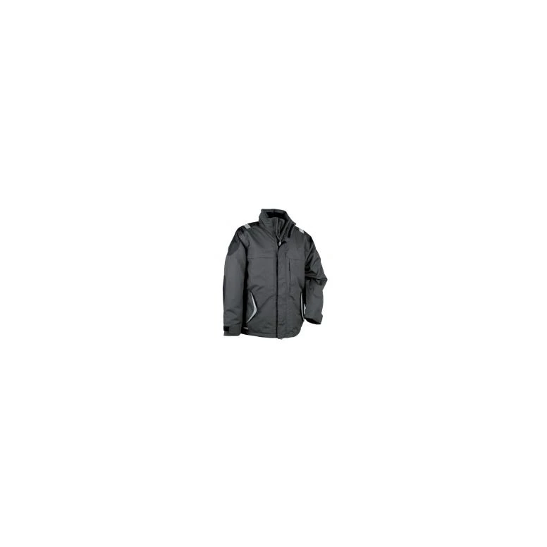 Liquidación total - Chaquetón Acolchado de trabajo Multibolsillos Cofra Cyclone V022-0-00 color negro negro número 48