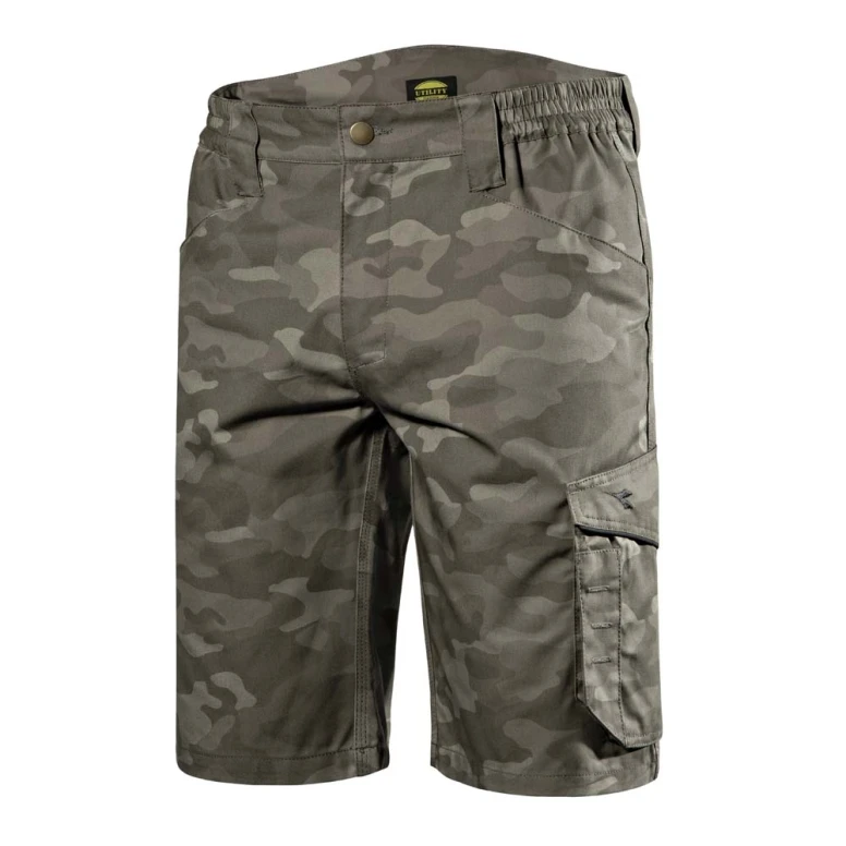 Bermudas de trabajo Diadora Multibolsillos Poly Camo 702.176209