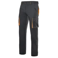 Pantalón bicolor de trabajo Elástico Multibolsillos Velilla 103024S