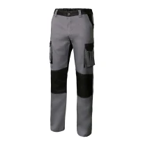 Pantalón bicolor de trabajo Multibolsillos Velilla 103020B
