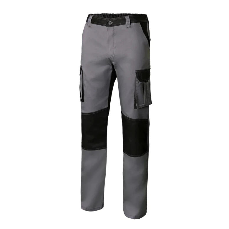 Pantalón bicolor de trabajo Multibolsillos Velilla 103020B