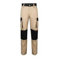 Pantalón bicolor de trabajo Multibolsillos Velilla 103020B 2