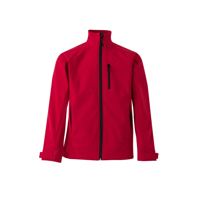 Chaqueta con cremallera larga de trabajo Softshell Elástico Multibolsillos Velilla 206005