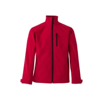 Chaqueta con cremallera larga de trabajo Softshell Elástico Multibolsillos Velilla 206005