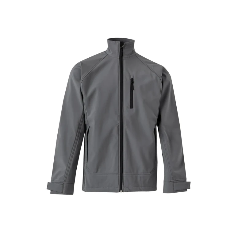 Chaqueta con cremallera larga de trabajo Softshell Elástico Multibolsillos Velilla 206005