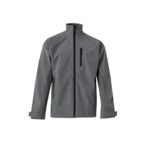 Chaqueta con cremallera larga de trabajo Softshell Elástico Multibolsillos Velilla 206005