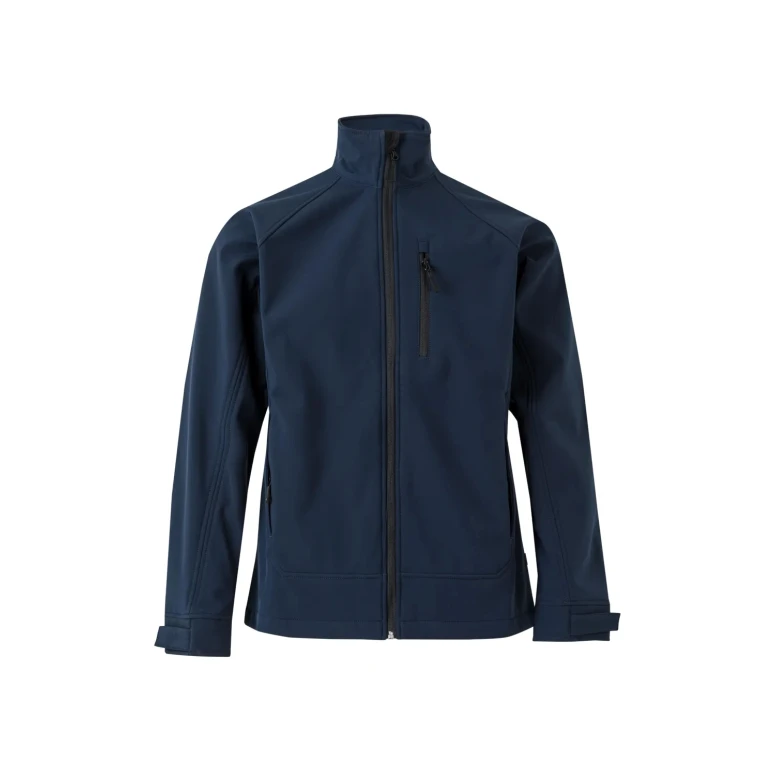 Chaqueta con cremallera larga de trabajo Softshell Elástico Multibolsillos Velilla 206005