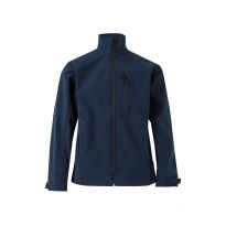 Chaqueta con cremallera larga de trabajo Softshell Elástico Multibolsillos Velilla 206005