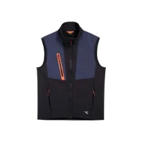Chaleco de trabajo Stretch Softshell Diadora Vest Hybrid 702.180066