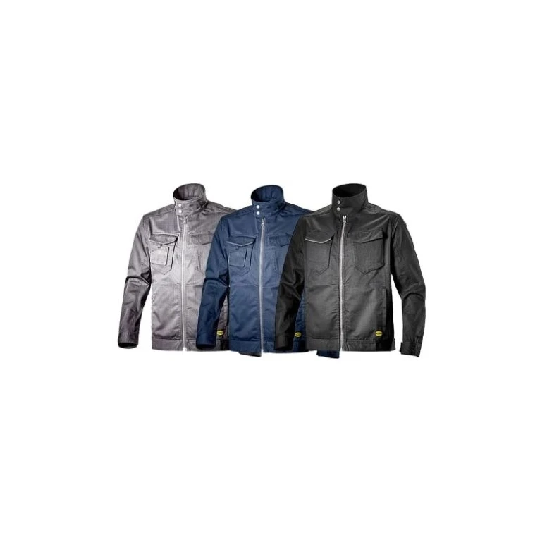 Chaqueta de trabajo Diadora Multibolsillos con cuello coreano Jacket Poly II 702.172117