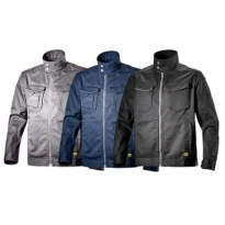 Chaqueta de trabajo Diadora Multibolsillos con cuello coreano Jacket Poly II 702.172117