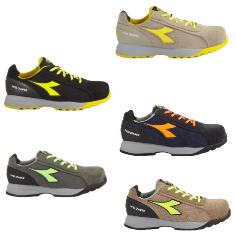 Zapatos de seguridad bajos Diadora Glove Mds Text Low S1P Hro Src 701.181136