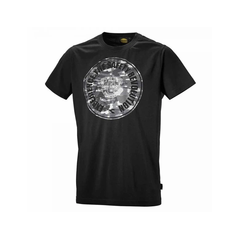 Liquidación total - T-shirt Diadora Graphic Organic 702.176914 color gris Talla L