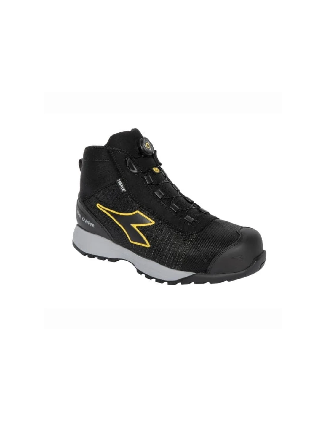 Utility Diadora - Utility Glove Mid High S3 Hro Sra, hoge schoen, uniseks - volwassenen, Zwart, 39 EU