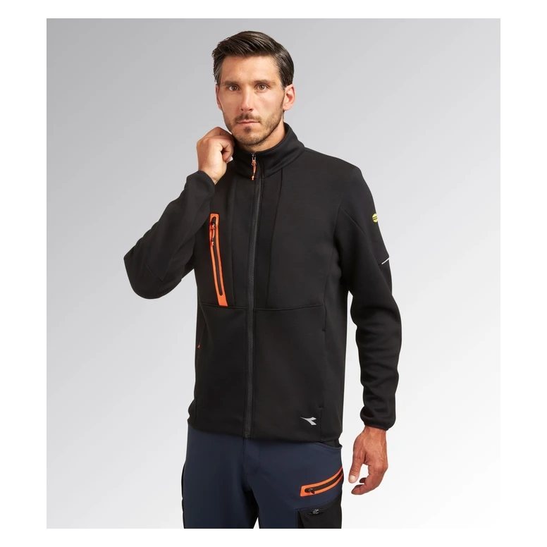 Sudadera de trabajo con cremallera larga Stretch Multibolsillos Diadora Utility Hybrid Tactic 702.180613