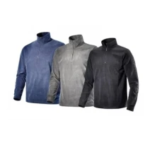 Liquidación total - Micropolar de trabajo Diadora a Media cremallera - Gripen 702.158540 color azul oscuro Talla 2XL