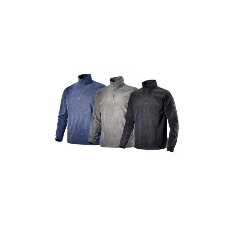 Liquidación total - Micropolar de trabajo Diadora a Media cremallera - Gripen 702.158540 color azul oscuro Talla 2XL