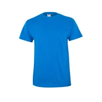 Camiseta de cuello redondo Unisex de trabajo 100% Algodón Velilla Melbourne MK022CV