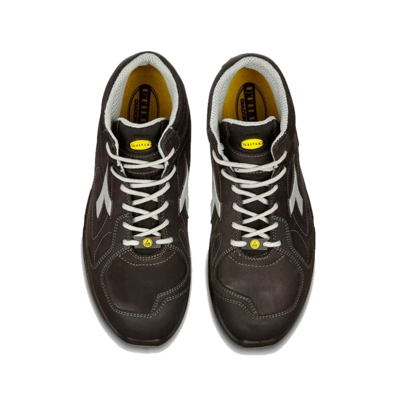 Liquidación total - Zapatos de seguridad Mid-Cut Diadora Flex Mid S3 Src Esd 701.172589 color negro Número 36