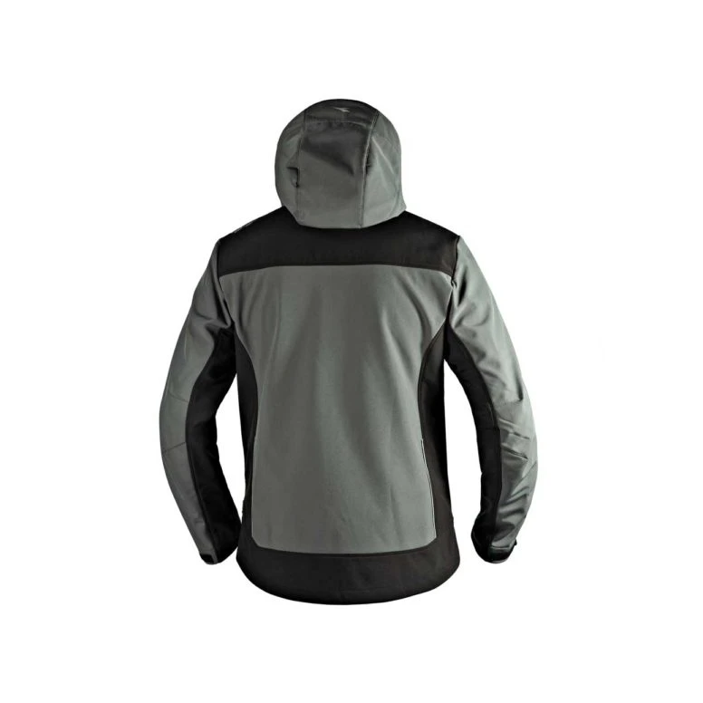 Liquidación total - Chaqueta de trabajo de Softshell Diadora Tech Carbon 702.175946 color gris oscuro Talla 3XL