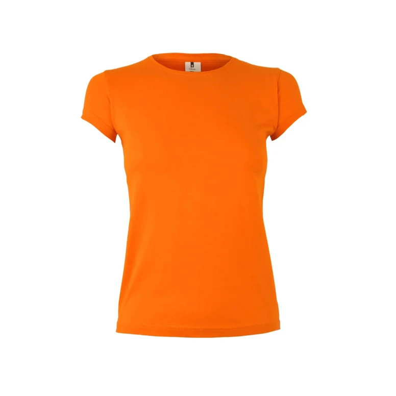 Camiseta de cuello redondo de trabajo 100% Algodón Velilla Coral Mujer MK170CV