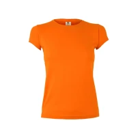 Camiseta de cuello redondo de trabajo 100% Algodón Velilla Coral Mujer MK170CV