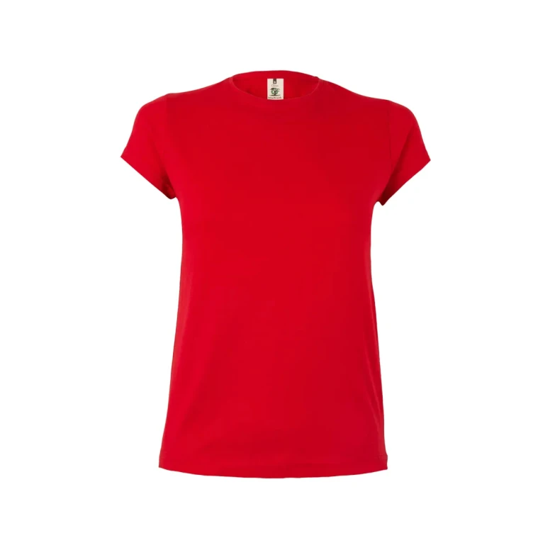 Camiseta de cuello redondo de trabajo 100% Algodón Velilla Coral Mujer MK170CV