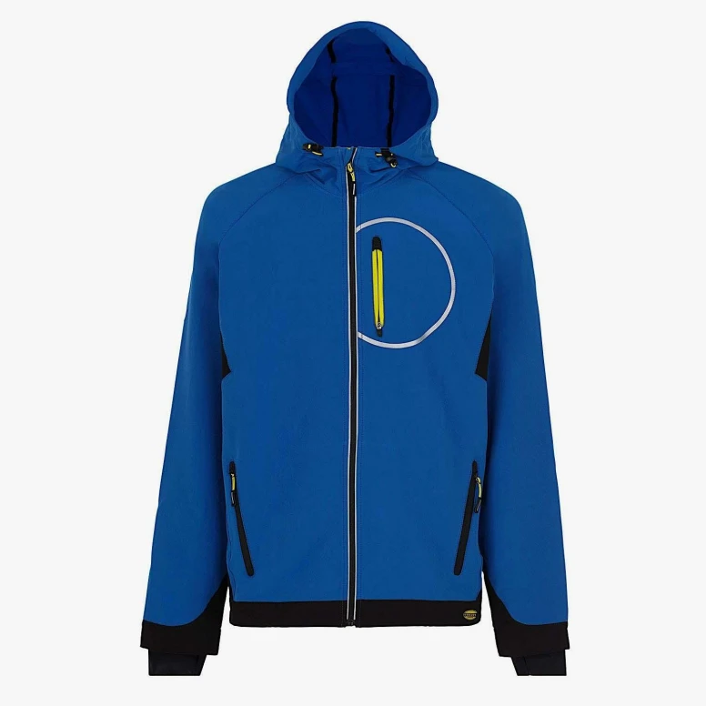 Liquidación total - Chaqueta de trabajo Antiviento Stretch Diadora Jacket Trail 702.170692 Color azul Talla 3XL