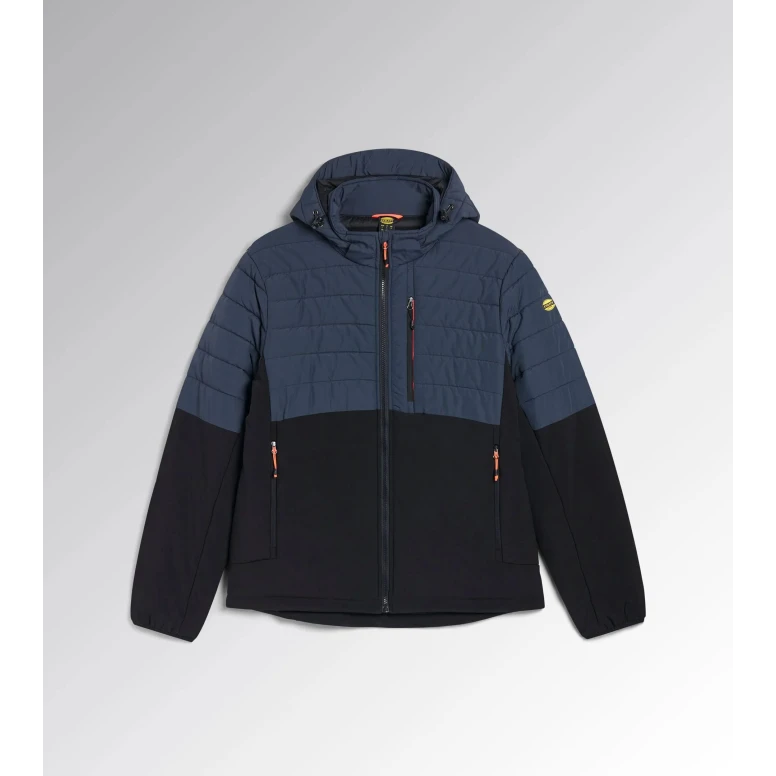 Chaqueta de trabajo Diadora PADDED JACKET OSLO HYBRID Multibolsillos Impermeable con Capucha 702.181813