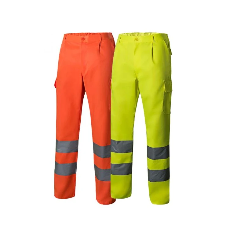 Pantalón de trabajo Alta visibilidad Multibolsillos Velilla 303006