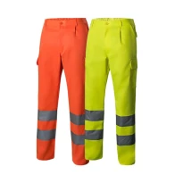 Pantalón de trabajo Alta visibilidad Multibolsillos Velilla 303006