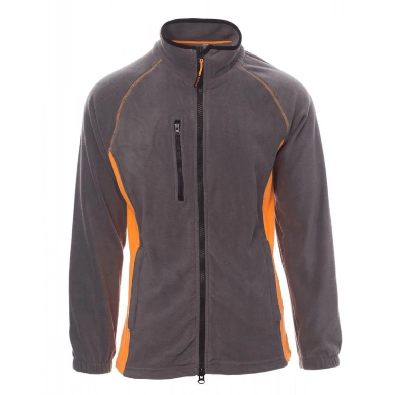 Sudadera bicolor de forro polar con costuras reforzadas Aspen+ - Payper