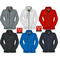 Sudadera de trabajo en forro polar con cremallera completa y ribete reforzado Norway Mujer - Payper