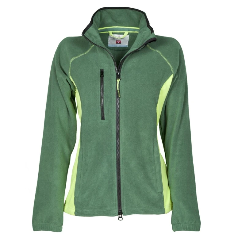 Sudadera bicolor de forro polar con costuras reforzadas Aspen+Mujer - Payper