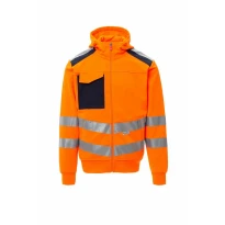 Sudadera con capucha de trabajo Alta Visibilidad Multibolsillos Payper Leader AY 7582