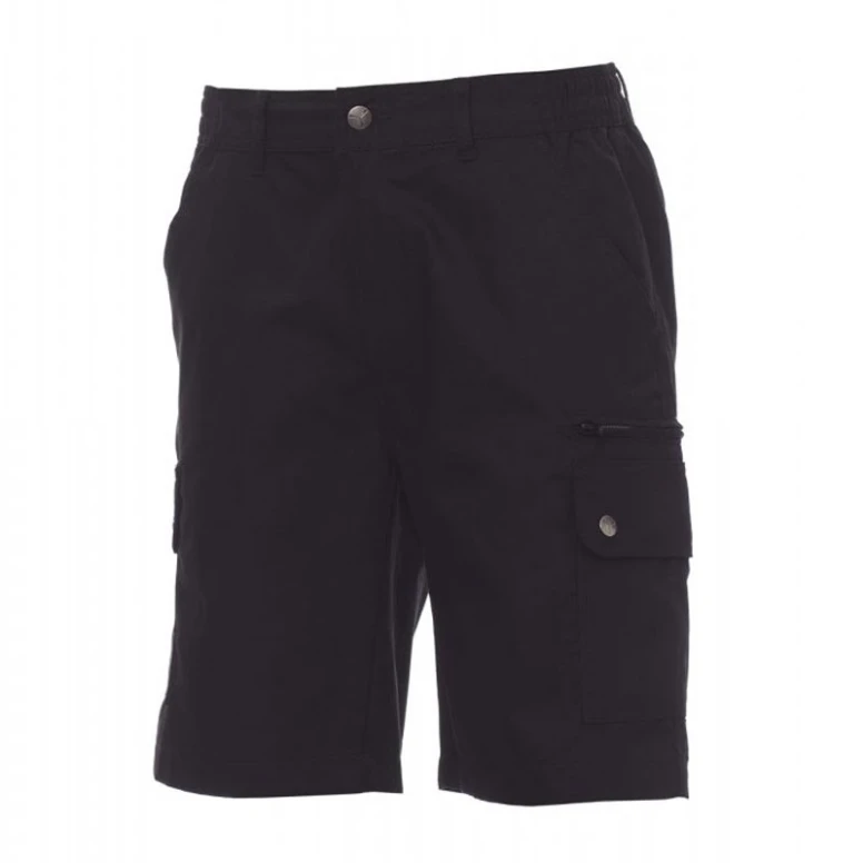 Bermudas de trabajo Multibolsillos de verano de corte clásico - Payper
