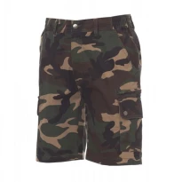 Bermudas de trabajo Multibolsillos de verano de corte clásico - Payper