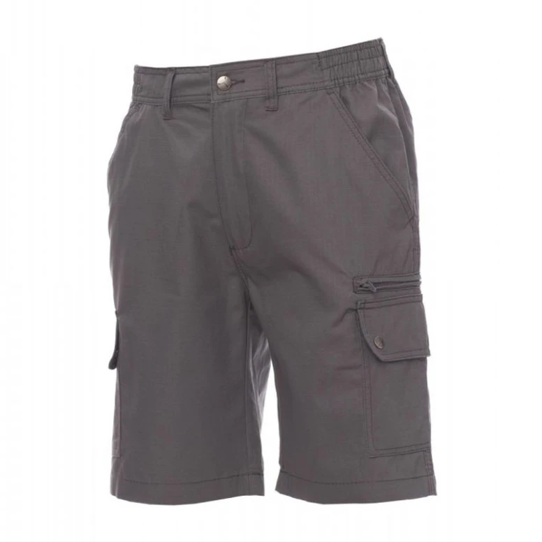 Bermudas de trabajo Multibolsillos de verano de corte clásico - Payper